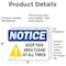 Signmission Safety Culture Sign, 7 in Width, Vinyl Decal, Rectangle OS-2PACK-NS-D-57-L-15869 - alternate 2